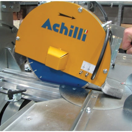 Achilli CMS Portable Wet Cut Sliding Compound Miter Saw | Close-up Detail | miter saw | Pro Tool Haus