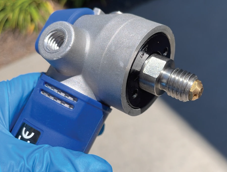 Weha MaxPro Pneumatic Wet Grinder | Application View | air polisher | Pro Tool Haus