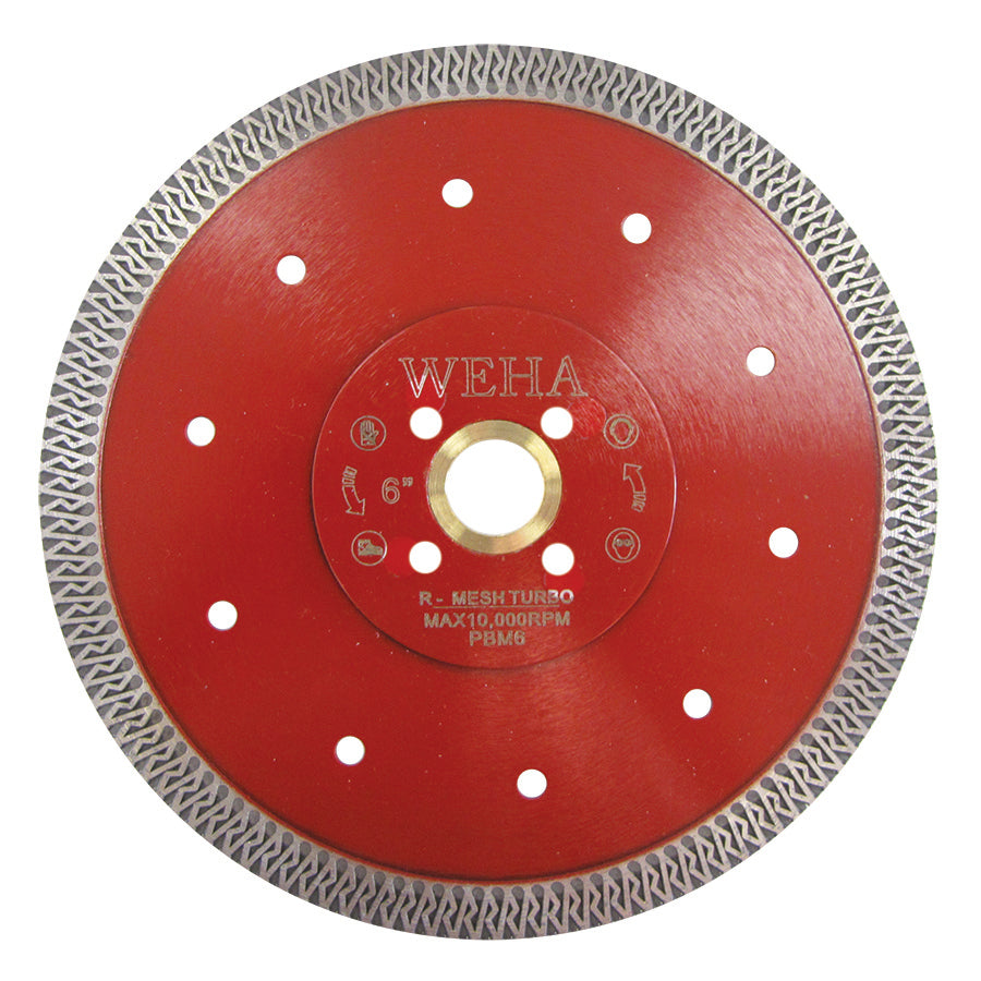 Weha Ceramica R-Mesh Turbo Blade | Feature Detail | angle grinder | Pro Tool Haus