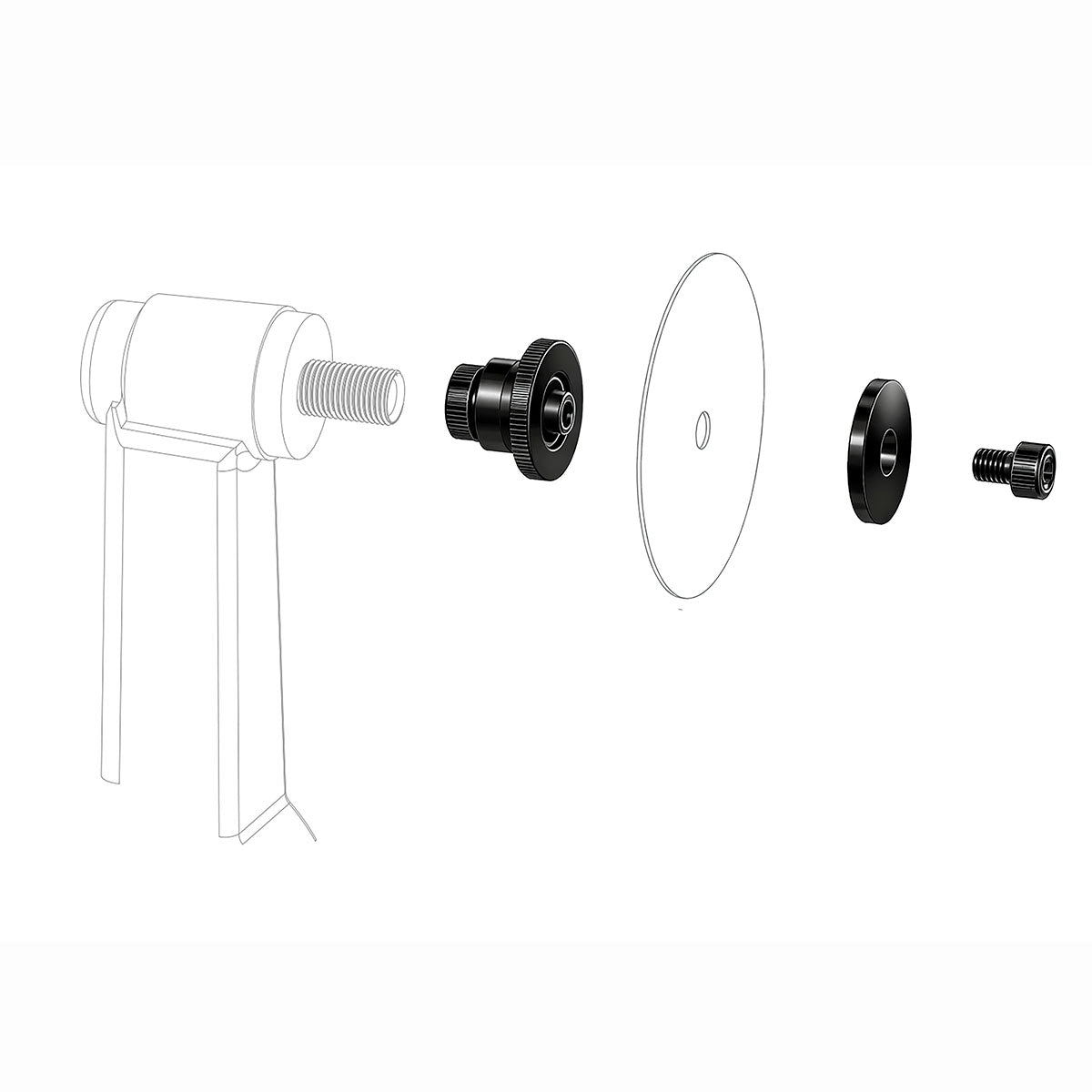 Distar polishing support tool