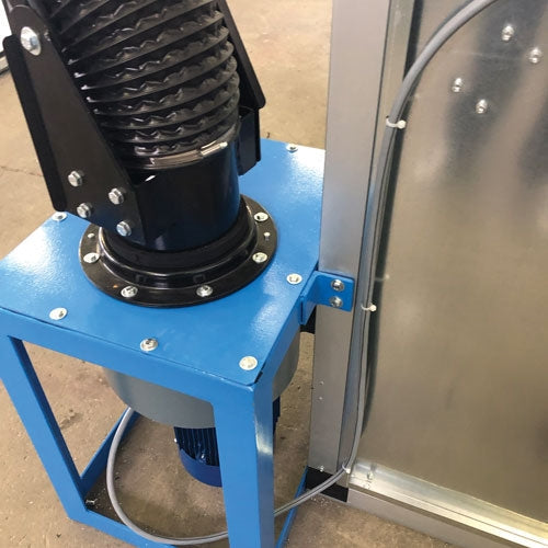 Filter Project 13' (4 Meter) Automatic Self-Cleaning Dry Dust Collector with Arm Attachment | Package View | air filtratio...