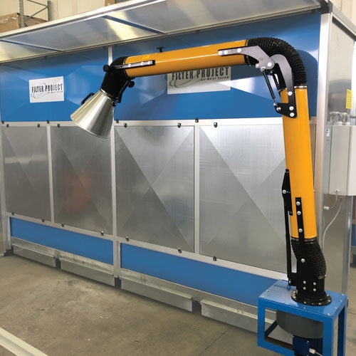 Filter Project 13' (4 Meter) Automatic Self-Cleaning Dry Dust Collector with Arm Attachment | Accessory Detail | air filtr...
