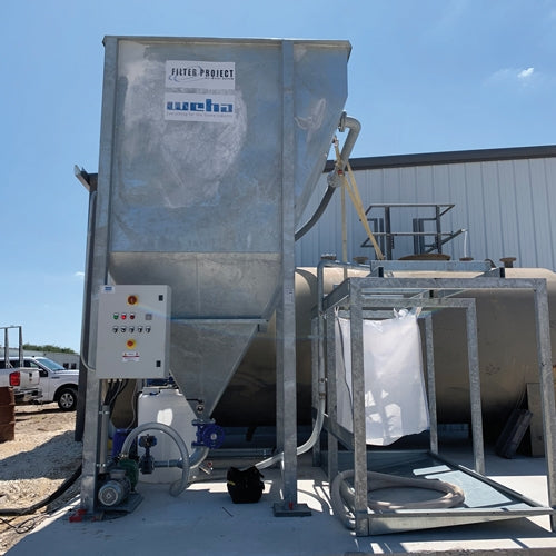 Filter Project 105 GPM Lamellar 400 Stone Water Clarifier | Detail View | dust collection system | Pro Tool Haus