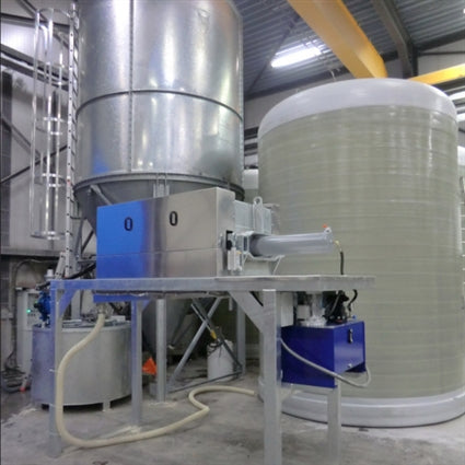 264 GPM Water Recycling System for Granite, Marble, Quartz, Stone