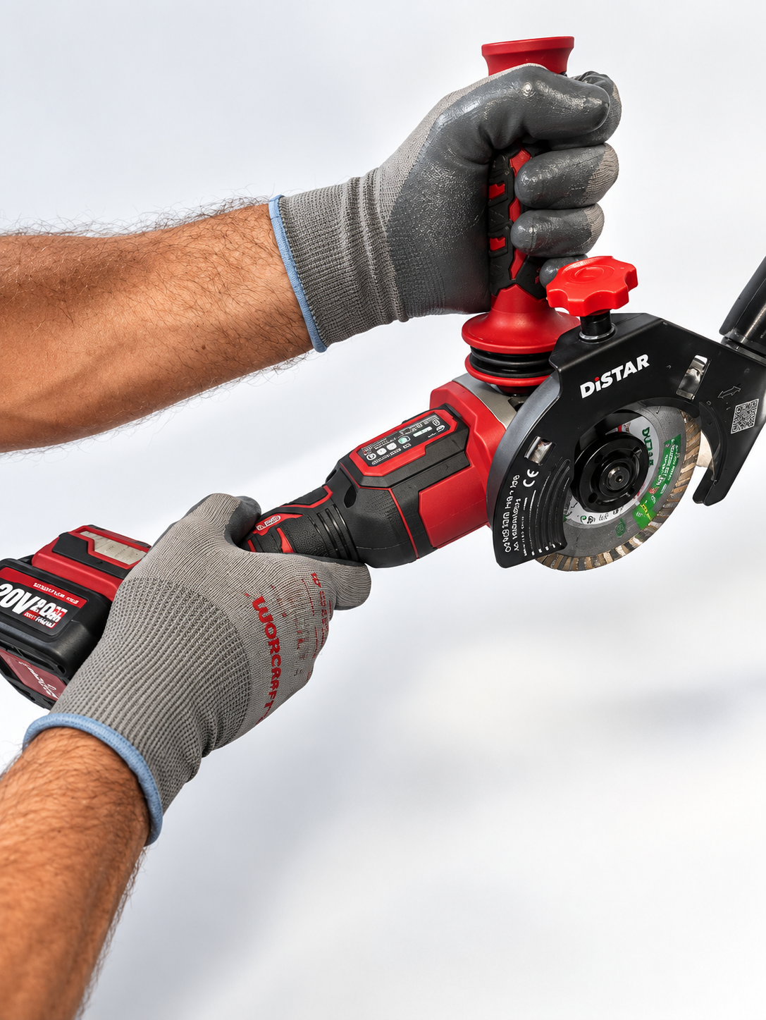 WorCraft Nitrile-Coated Work Gloves — 13-Gauge Grip