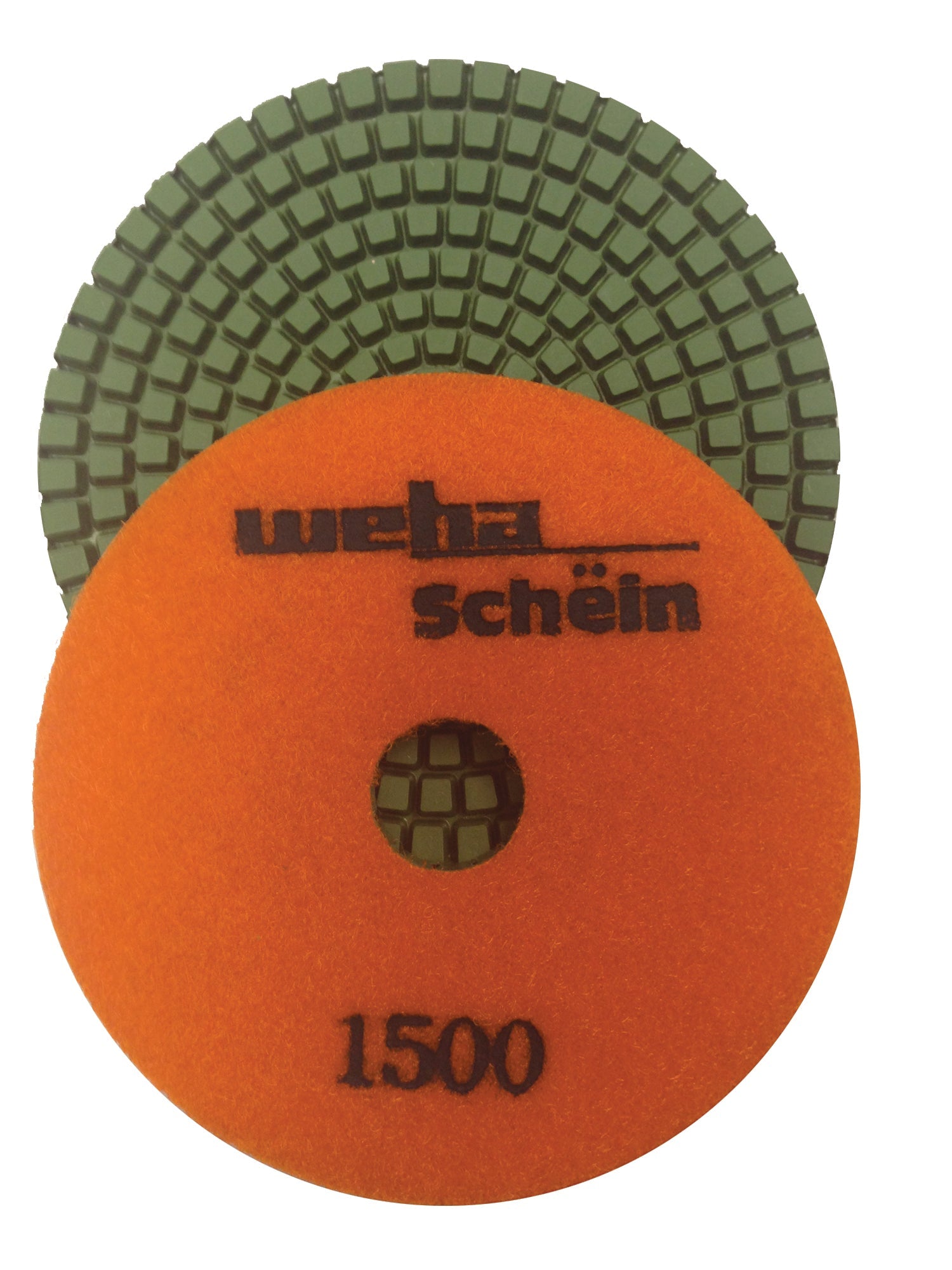 Weha 5" Schein 7 Step Polishing Pads | In-Use View | diamond polishing pads | Pro Tool Haus