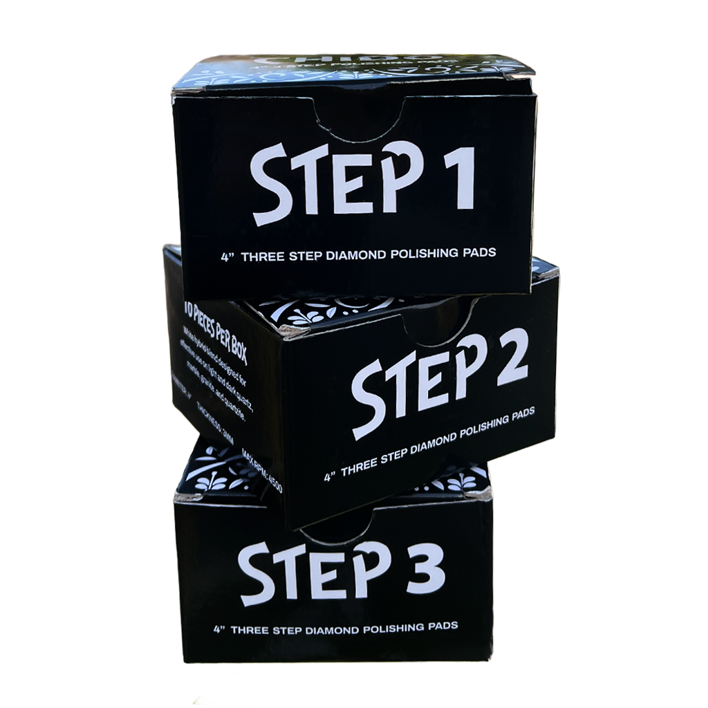Tenax USA Chido 4" 3 Step Polishing Pads | Feature Detail | ceramic | Pro Tool Haus