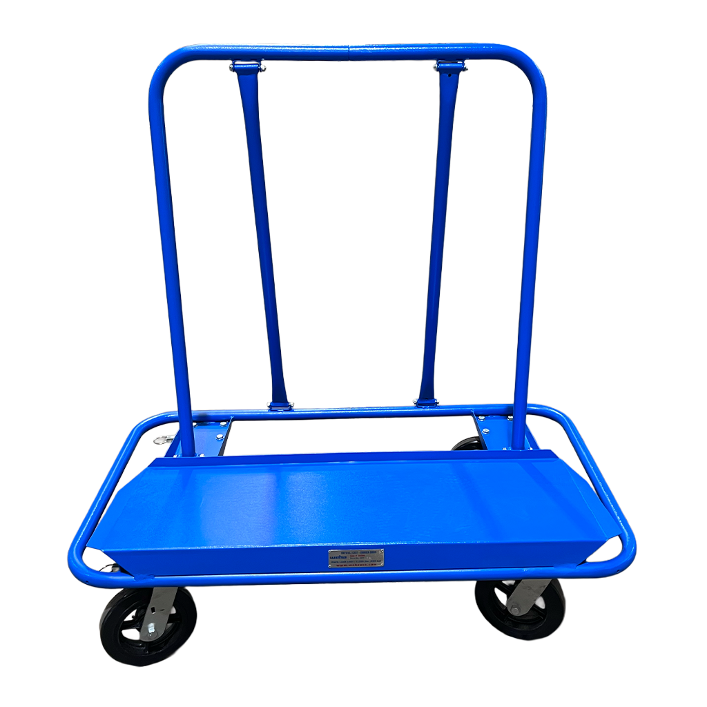 Weha Blue Broken Down Granite Shop Cart "Drywall Cart" 2000 lb Capacity | Feature Detail | drywall cart | Pro Tool Haus