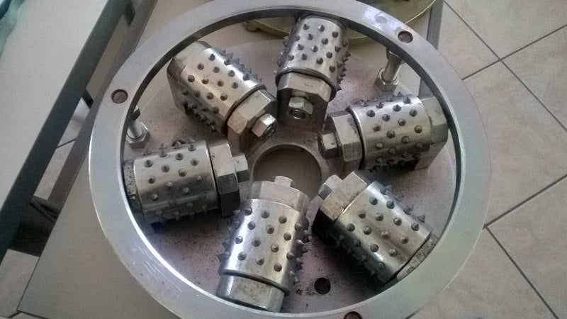 Achilli Floor Grinder Components