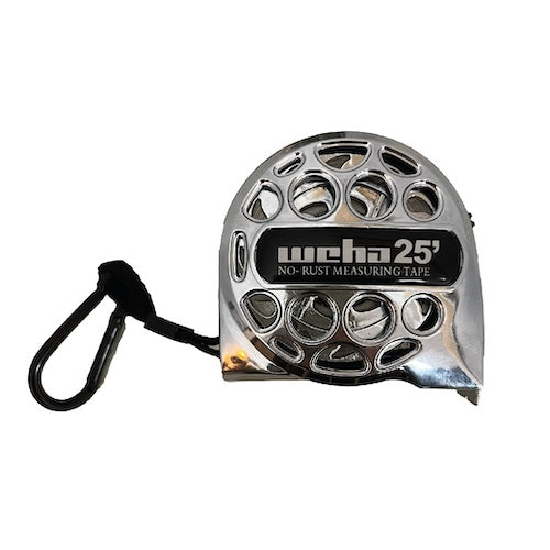 Weha Stainless Steel Waterproof No Rust Tape Measure | Feature Detail | rust proof | Pro Tool Haus