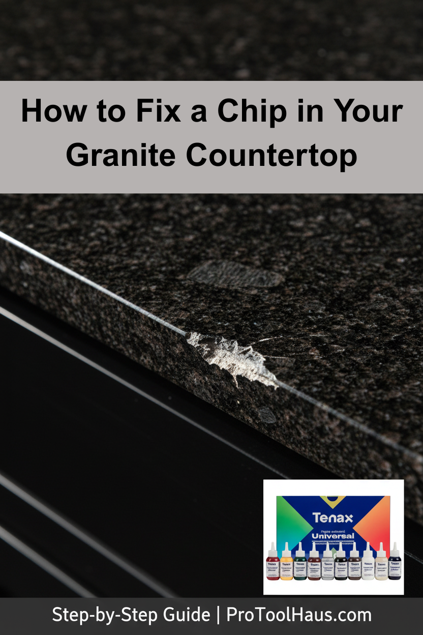 How to fix a chip in your granite countertop