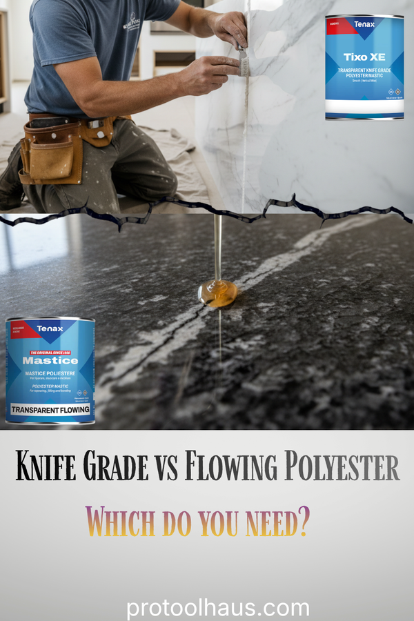 Knife Grade vs. Flowing Polyester — Which Do You Need?