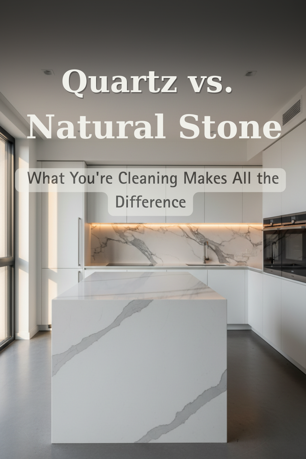Quartz vs. Natural Stone Countertops — Care & Cleaning Differences Explained