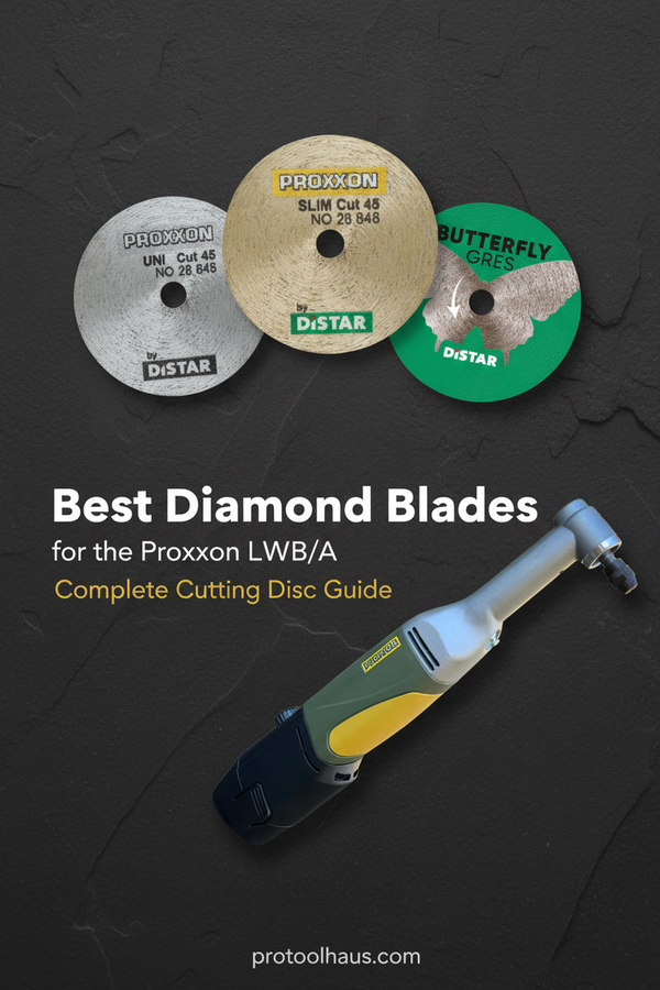Best Diamond Blades for the Proxxon LWB/A — Complete Cutting Disc Guide