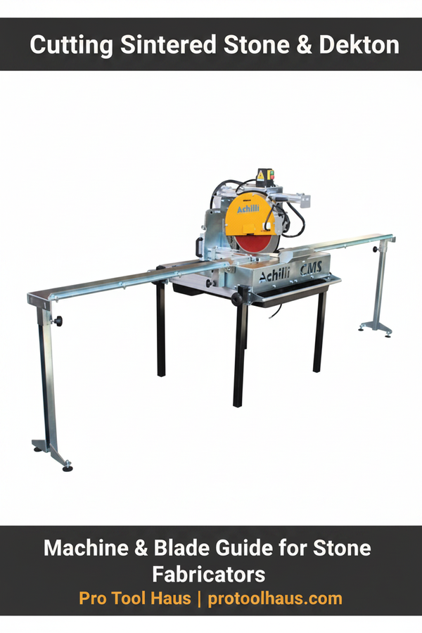 Cutting Sintered Stone & Dekton
