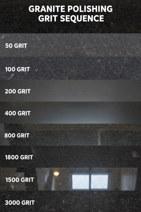 What Grit Sequence Should I Use for Polishing Granite?