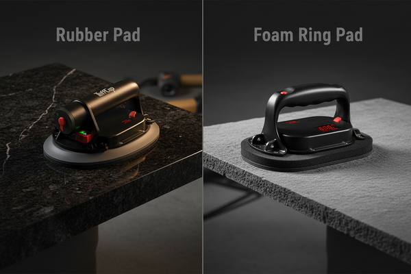 Rubber Pad vs Foam Ring Pad: Choosing the Right Vacuum Cup for Your Surface