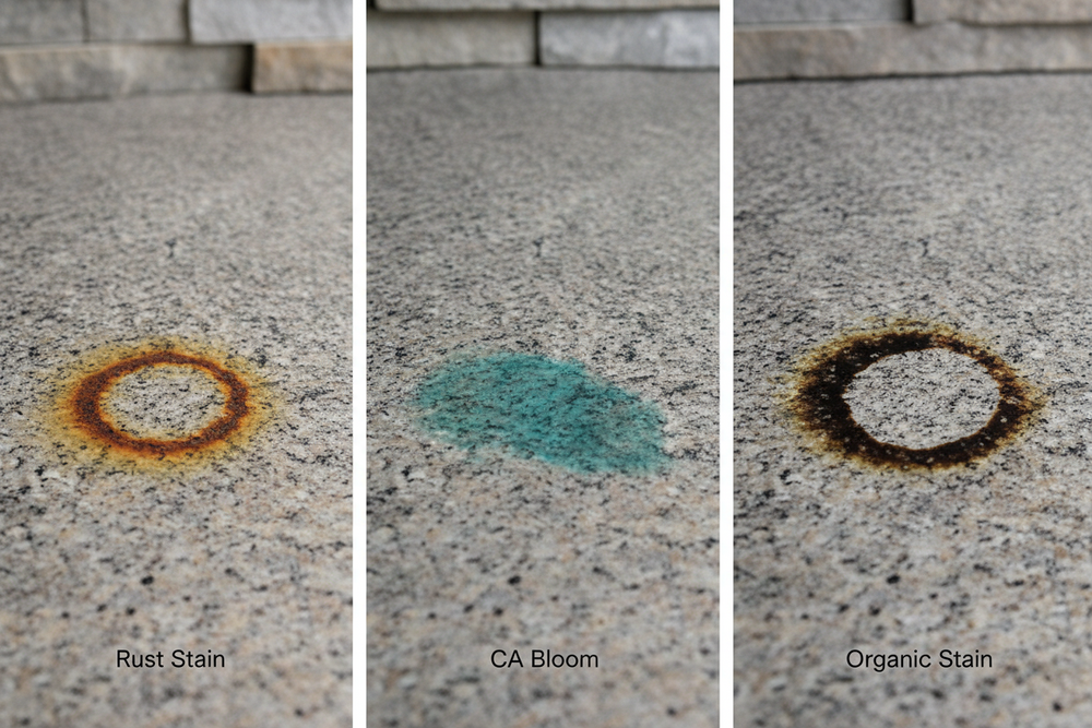 Stone Staining How to Remove Stains from Stone | Complete Identification & Removal ...
