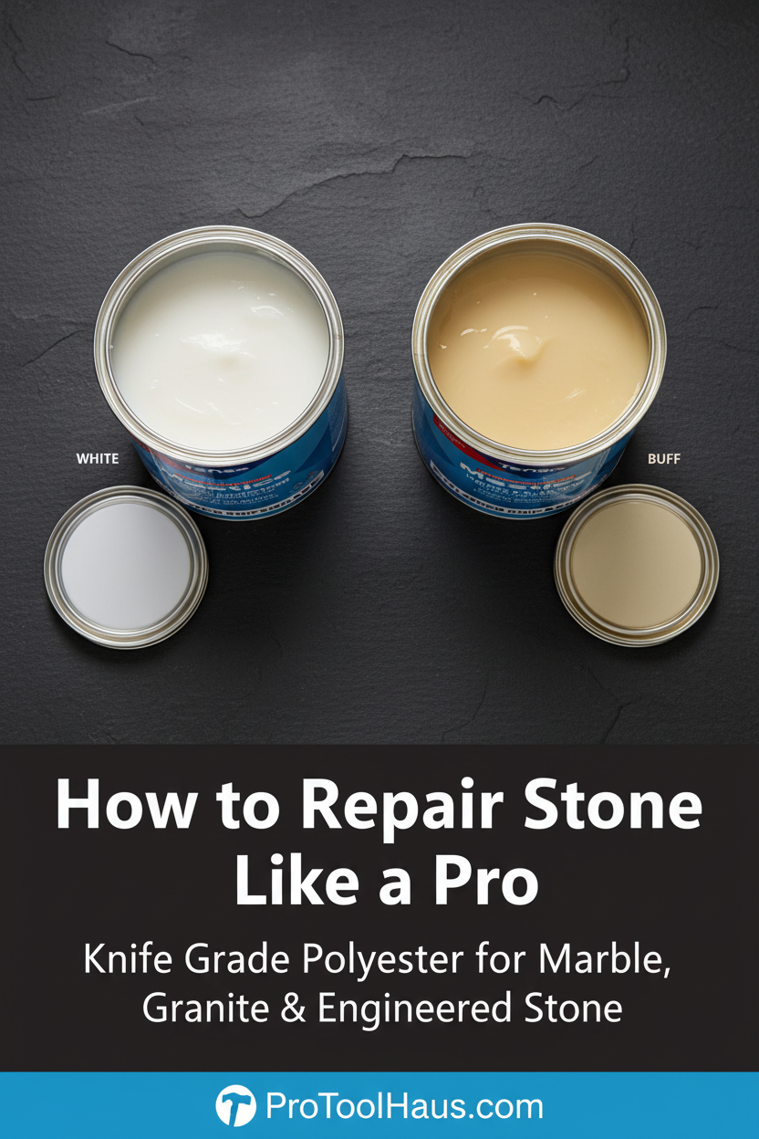 How To Repair Stone Like A Pro Knife Grade Polyester 