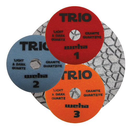 Weha Trio 3 Step Polishing Pads | ceramic | Pro Tool Haus