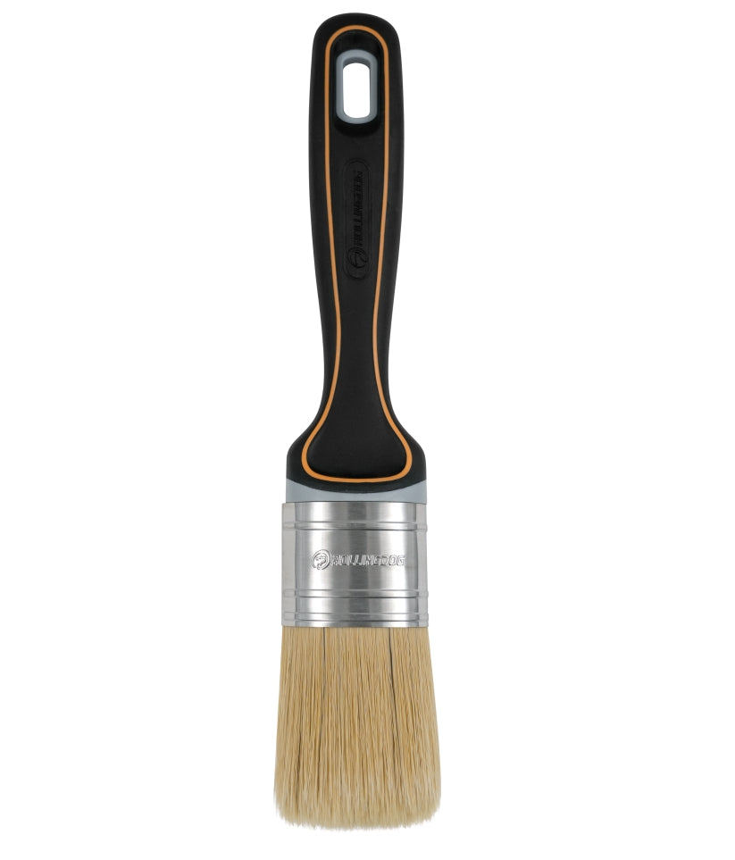 ROLLINGDOG USA 1″– 2.5″ DUAL-PRO™ DP1000 Paint Brushes – Premium Bristlex™ Filament | Application View | Pro Tool Haus