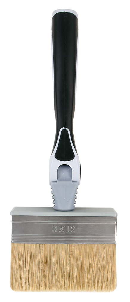 10574 Close-up of flagged tip and hollow filament blend on PRO-ANGLE™ wall brush