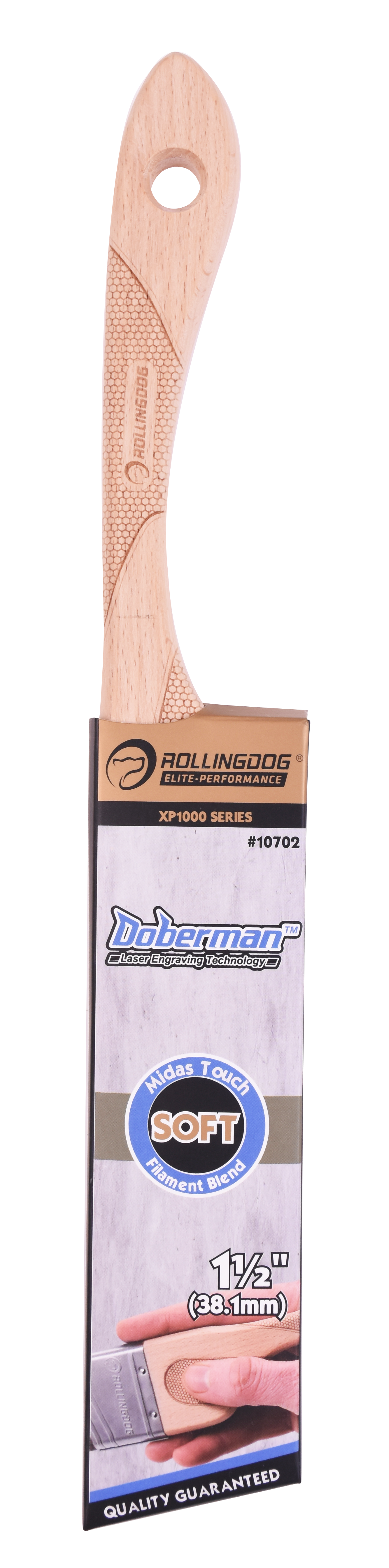 Rollingdog 1.2" Doberman Brush