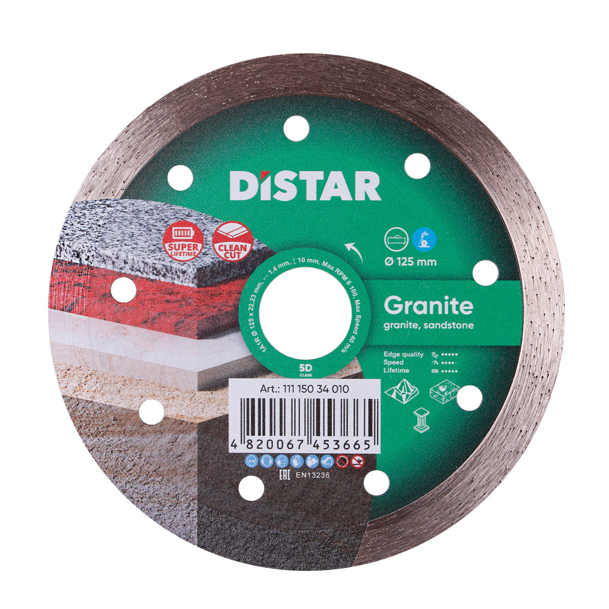DISTAR Granite Diamond Blade 4.5 to 16 inch for cutting granite
