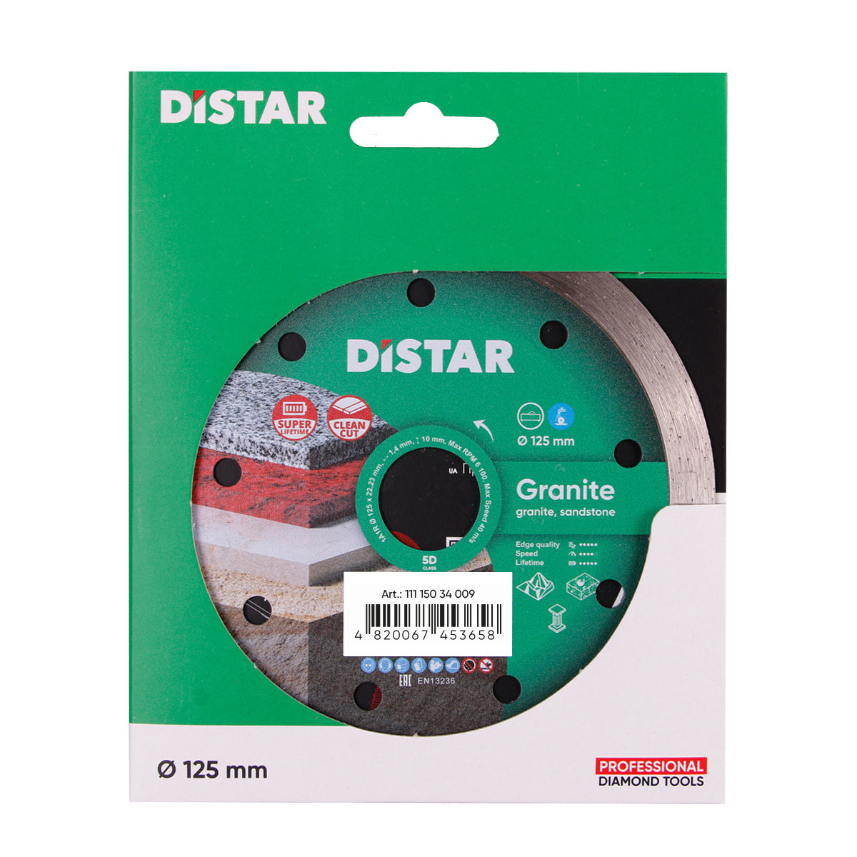 DISTAR Granite Diamond Blade 4.5 to 16 inch for cutting granite