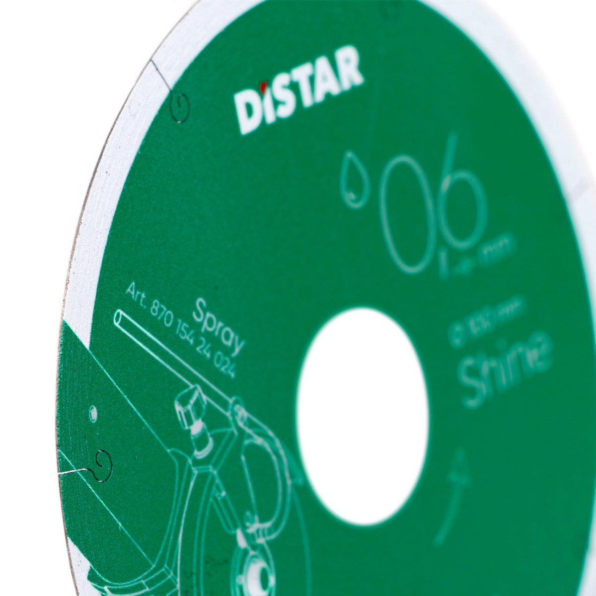 DISTAR Shine 3", 4" & 5" | Ultra-Thin Diamond Blade for Porcelain Tile