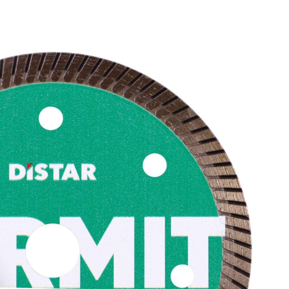 Close-up of Termit 3 inch turbo rim diamond blade with thin 1 mm edge
