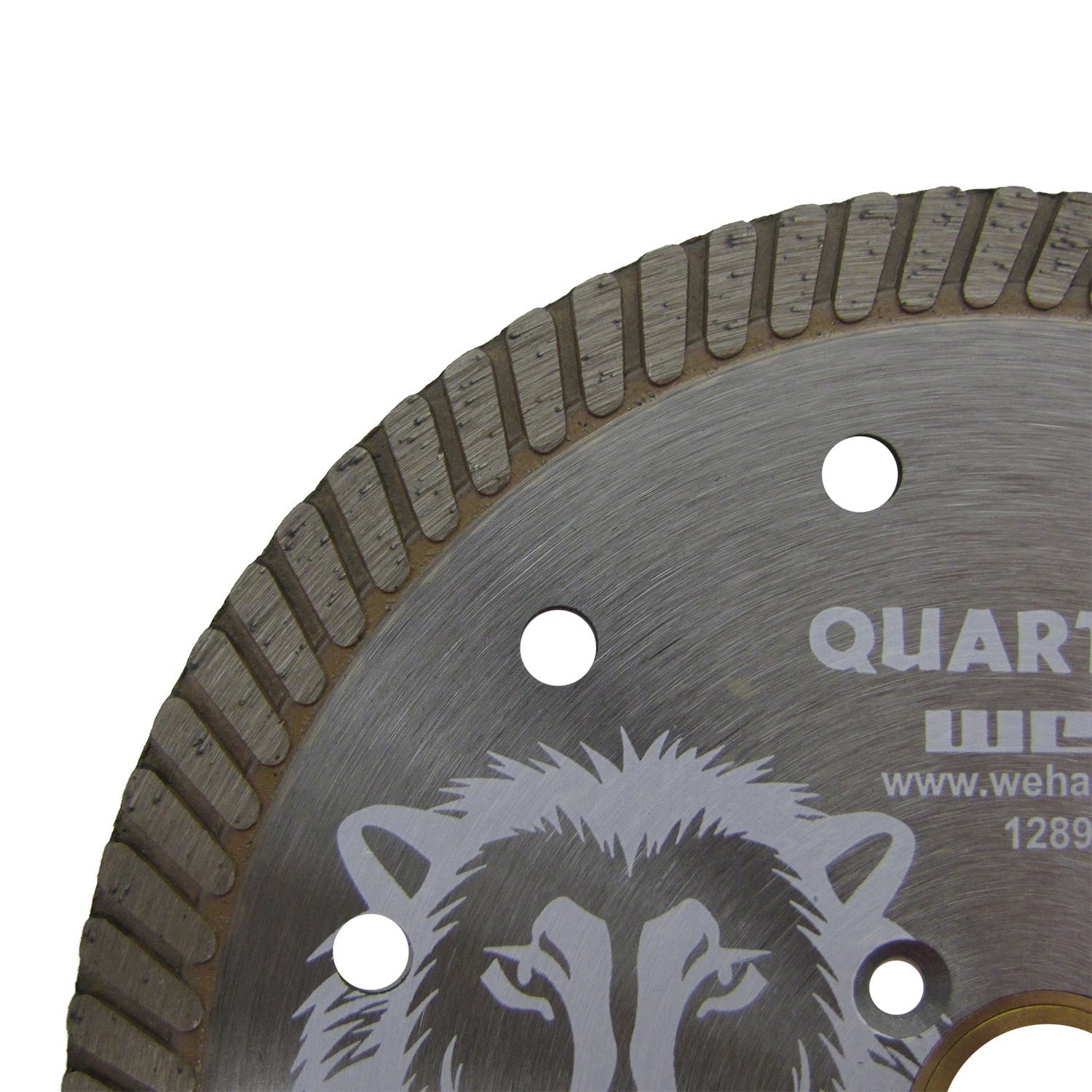 Weha White Lion Quartzite Turbo Blade | Application View | angle grinder | Pro Tool Haus
