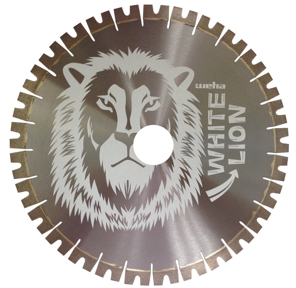 Weha White Lion Quartzite BridgeSaw Blade | bridge saw blade | Pro Tool Haus