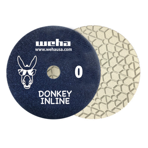 Weha Donkey 3-Step Inline Polishing Pads | Feature Detail | auto edge polisher | Pro Tool Haus
