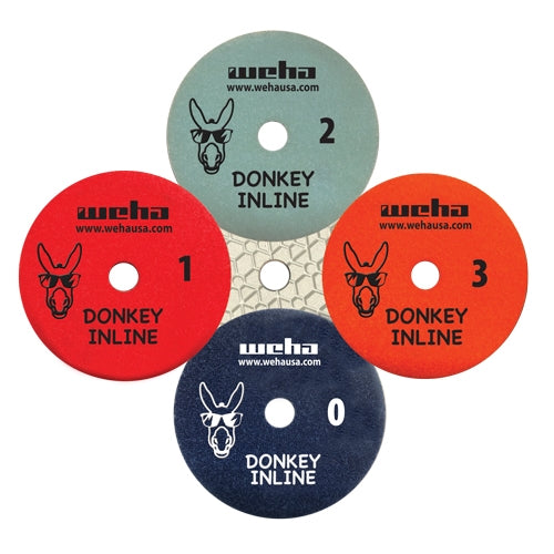 Weha Donkey 3-Step Inline Polishing Pads | auto edge polisher | Pro Tool Haus