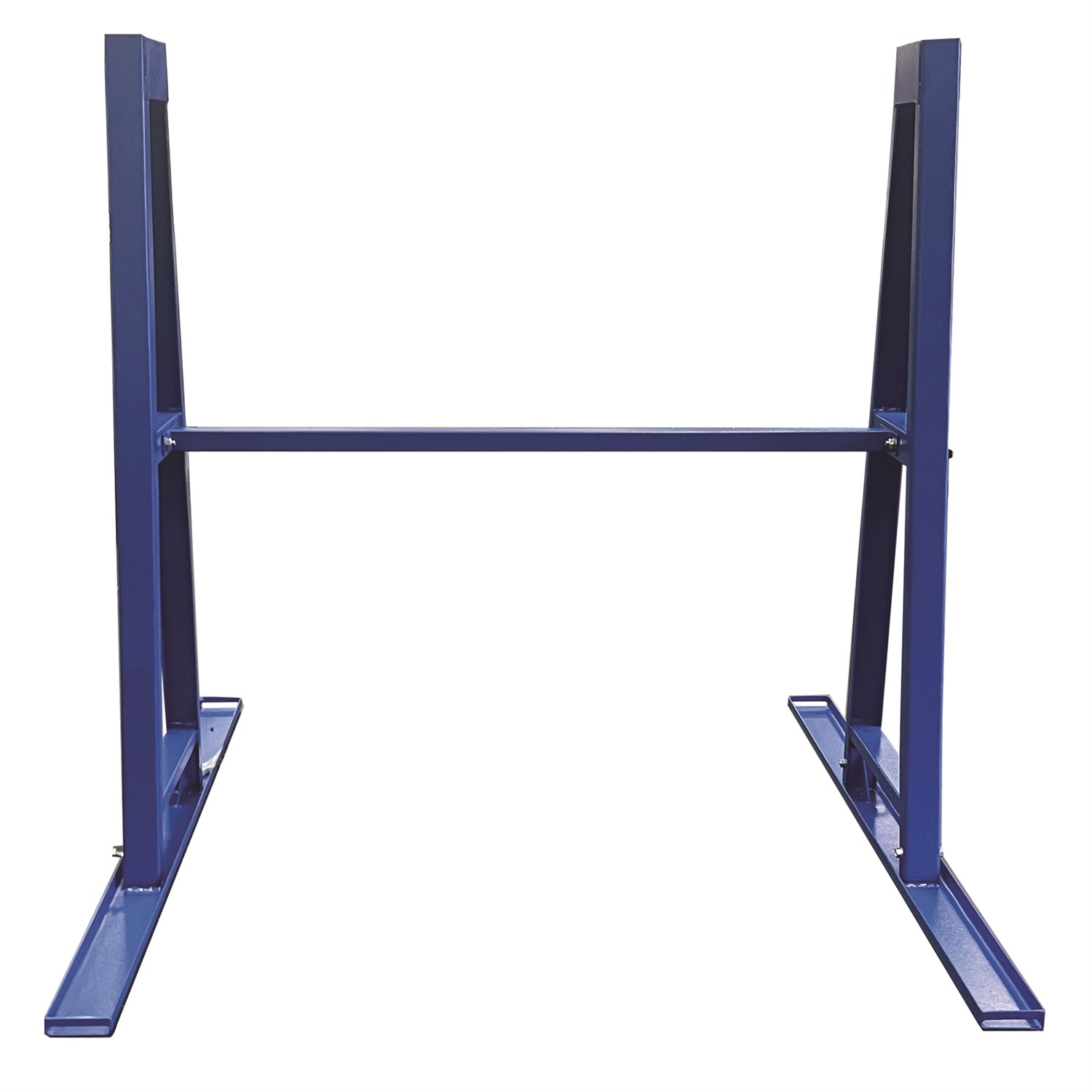 Weha Safety Blue Granite & Stone A-Frame Storage Rack Set with Crossbar | Feature Detail | a frame | Pro Tool Haus
