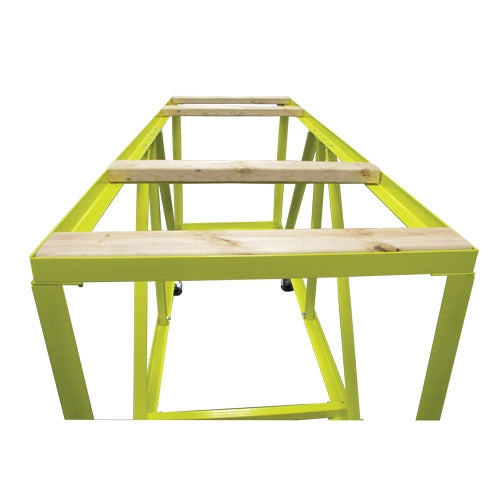 Weha 27" Wood Insert Stone Fabrication Work Table | Detail View | fabrication table | Pro Tool Haus