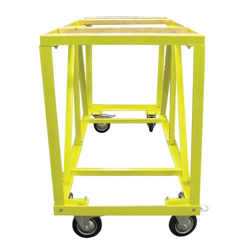 Weha 27" Wood Insert Stone Fabrication Work Table | Close-up Detail | fabrication table | Pro Tool Haus