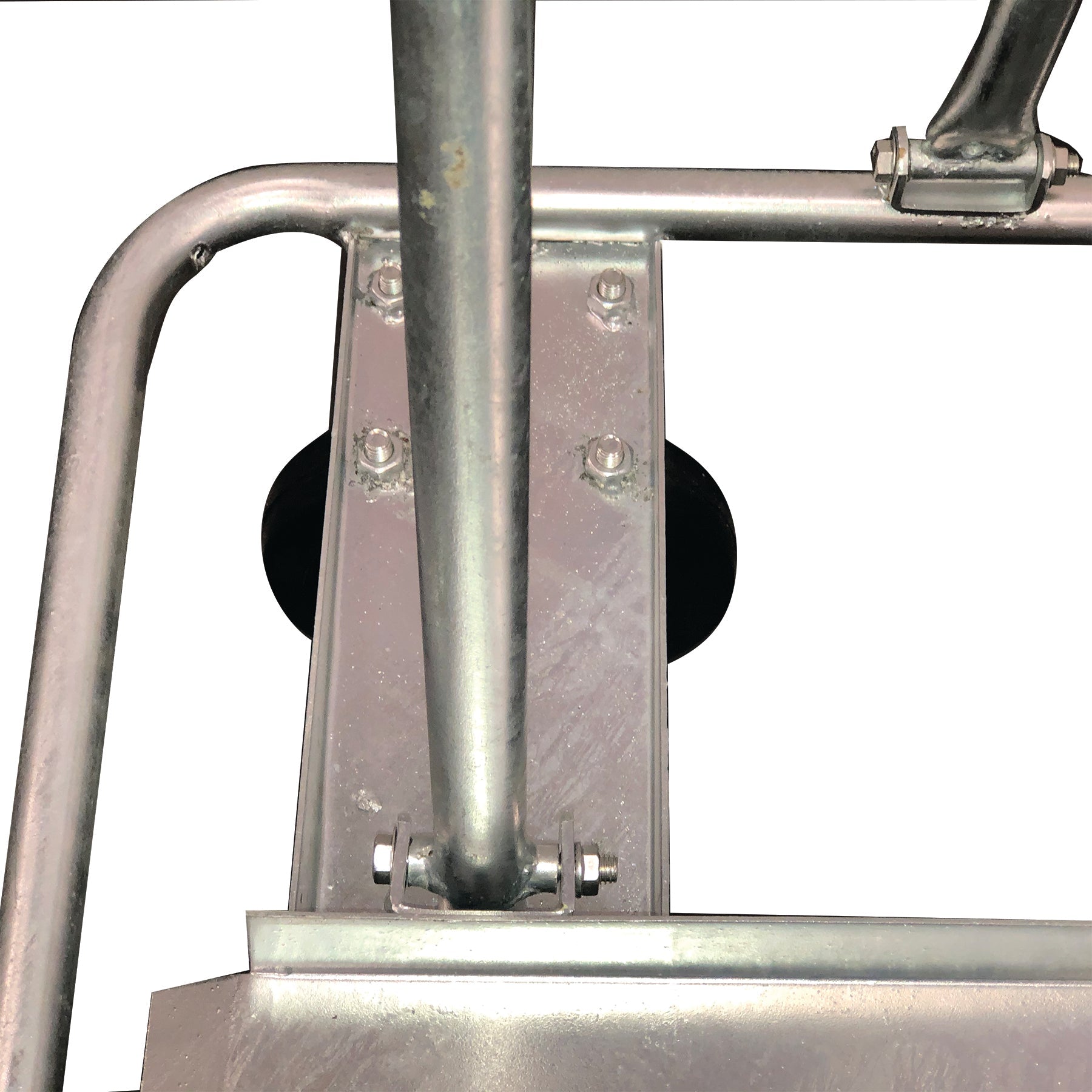 Weha Galvanized Granite Broken Down Shop Cart "Drywall Cart"  2000 lb Capacity | Close-up Detail | drywall cart | Pro Tool...