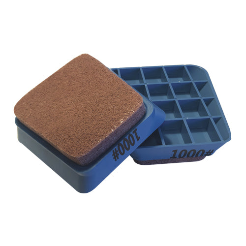 Weha Donkey FF Quartz Face Diamond Polishing Pads | Feature Detail | auto edge polisher | Pro Tool Haus