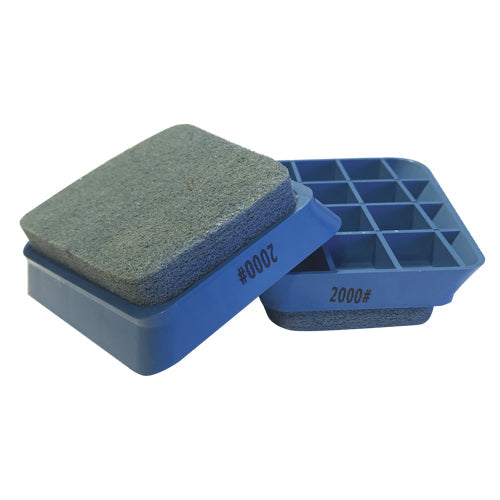Weha Donkey FF Quartz Face Diamond Polishing Pads | Application View | auto edge polisher | Pro Tool Haus