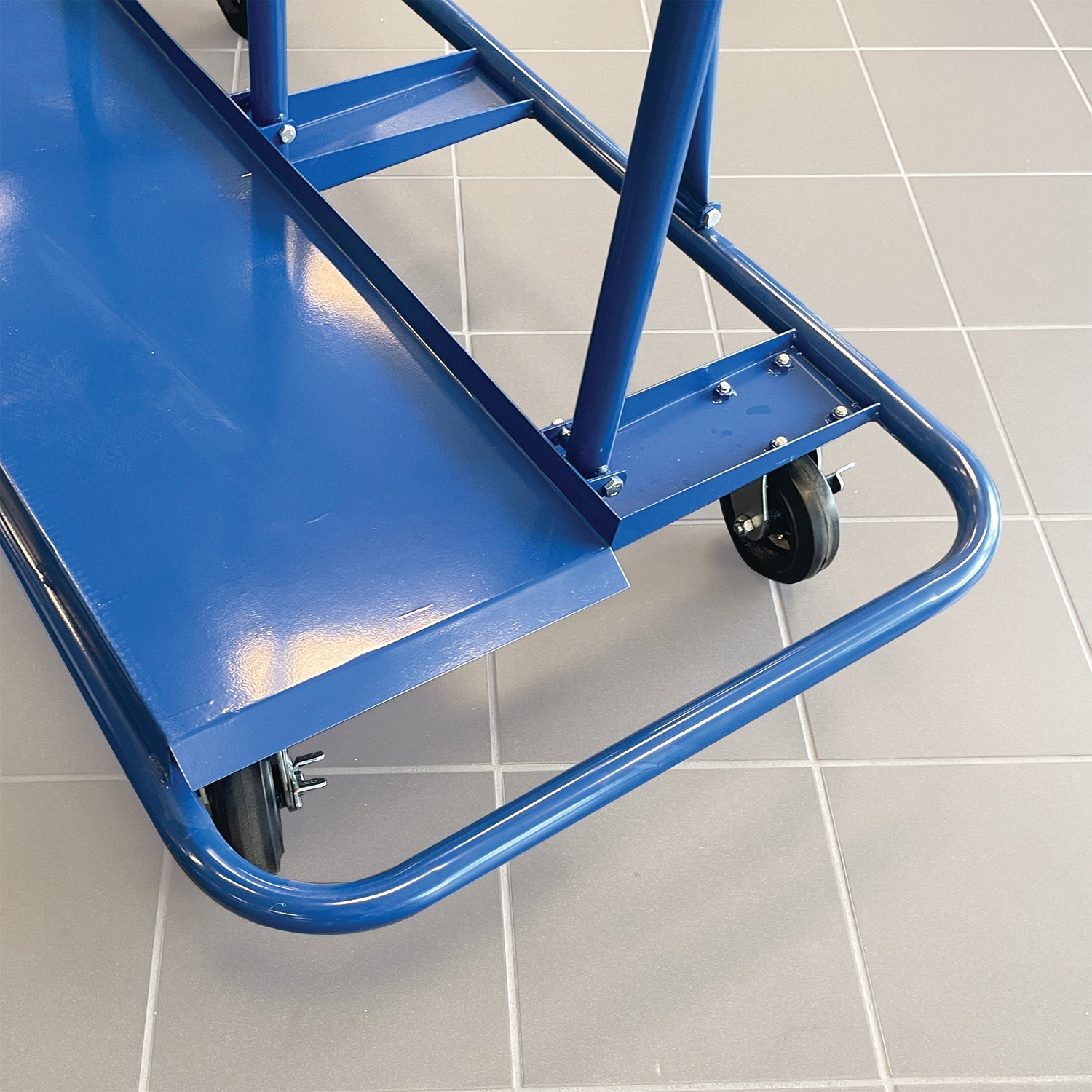 Weha Large Fabrication Heavy Duty Shop Cart "Drywall Cart" - 2640lb Capacity | Close-up Detail | drywall cart | Pro Tool Haus