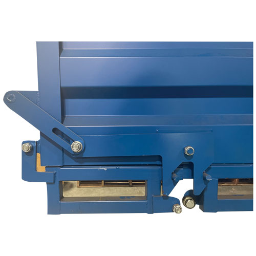 Weha Blue Waste Container 1 Ton Capacity | Application View | dumpster | Pro Tool Haus