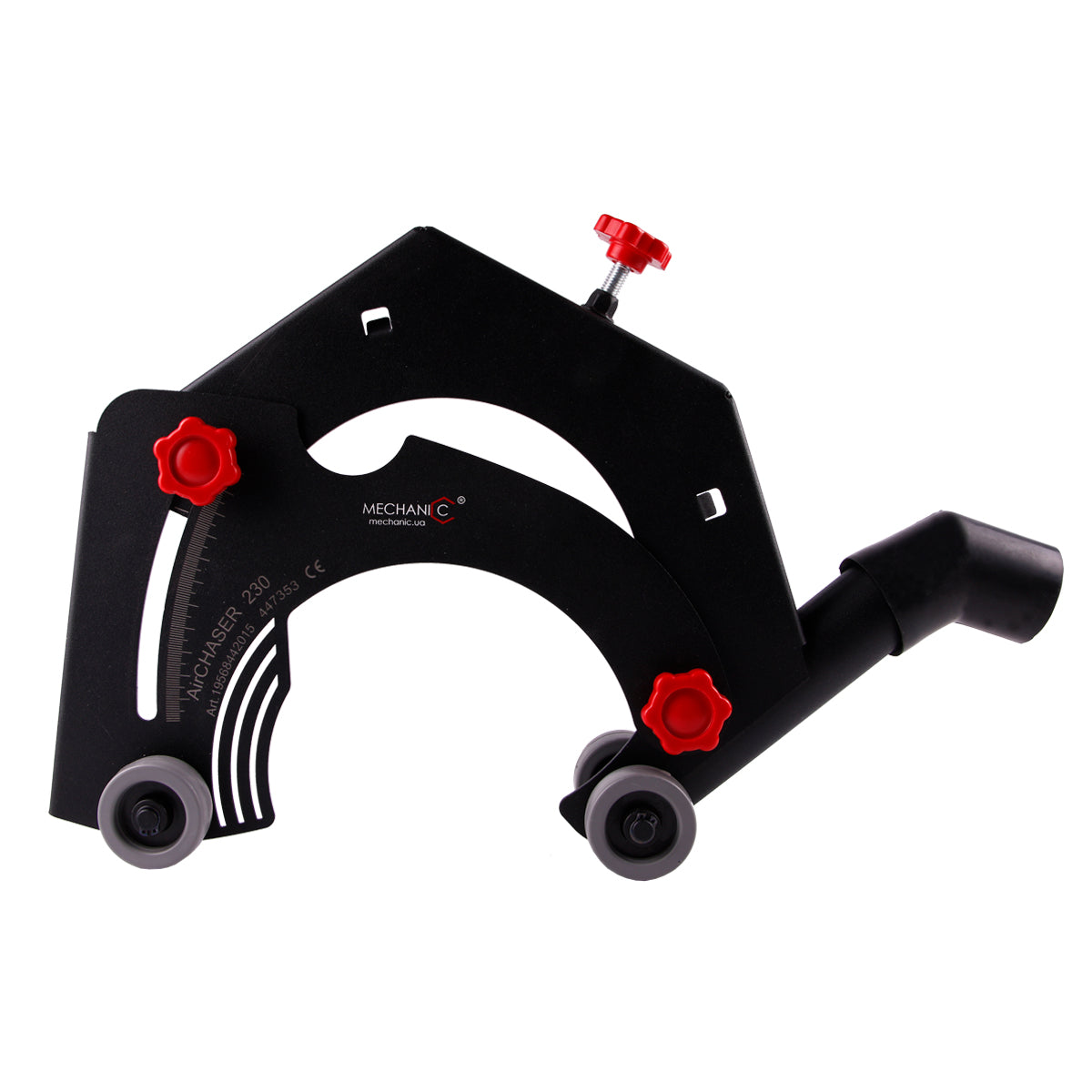 Wall Chaser Attachment for Angle Grinder (Concrete & Brick) – side view