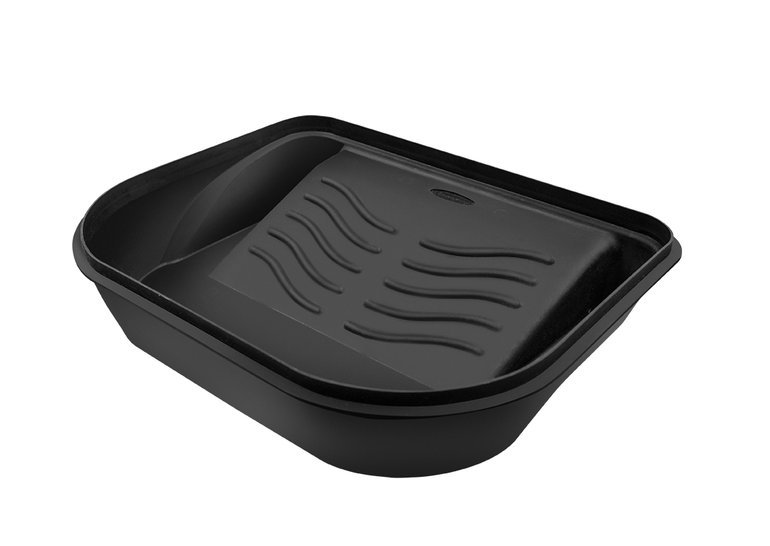 ROLLINGDOG USA 9" Paint Tray and Bucket Cover – Durable Reusable Protective Lid | Detail View | Pro Tool Haus