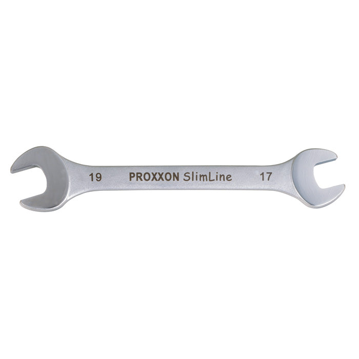 Proxxon SlimLine Open-End Spanner Set with Holder — 8-Piece Metric, 6–22mm (No. 23800)