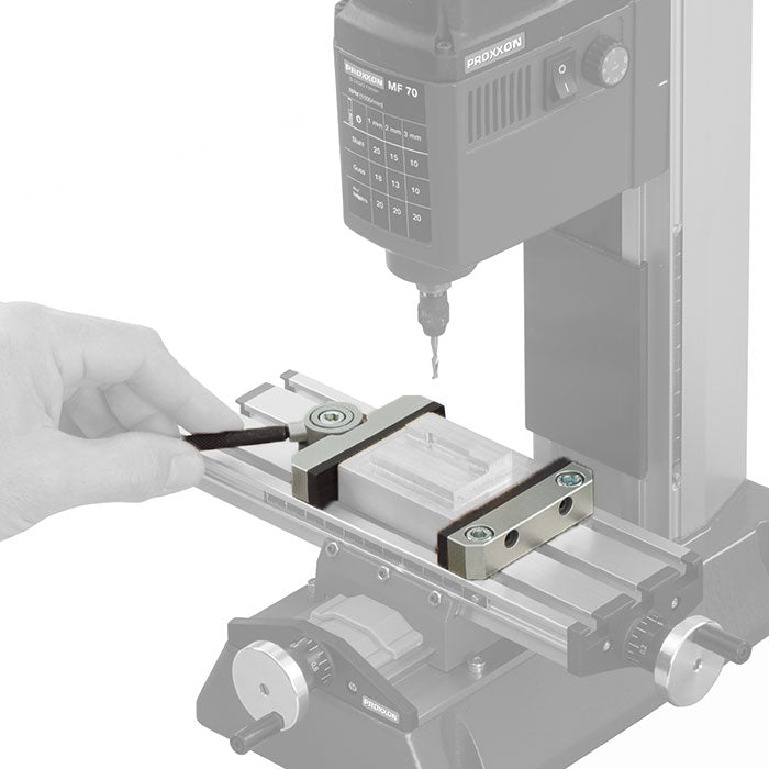 Proxxon Eccentric clamping fixture ES 70 | Feature Detail | Pro Tool Haus