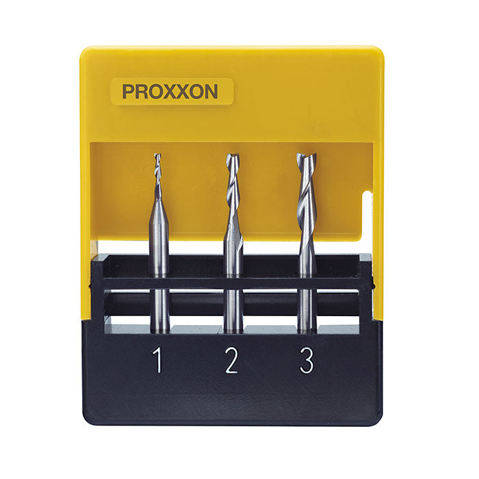 Proxxon Milling cutters, 3 pcs. (1/32", 5/64", 7/64") | Pro Tool Haus