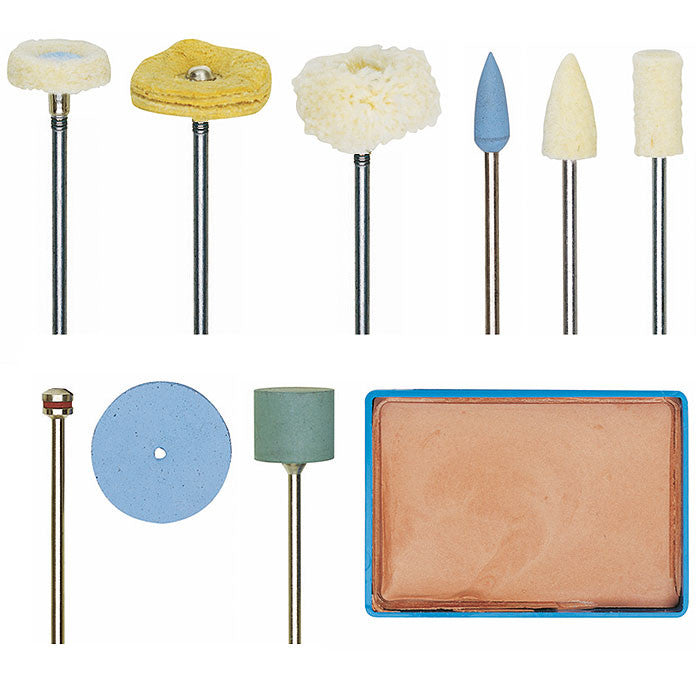 Proxxon Polishing accessory set, 10 pcs. | Pro Tool Haus