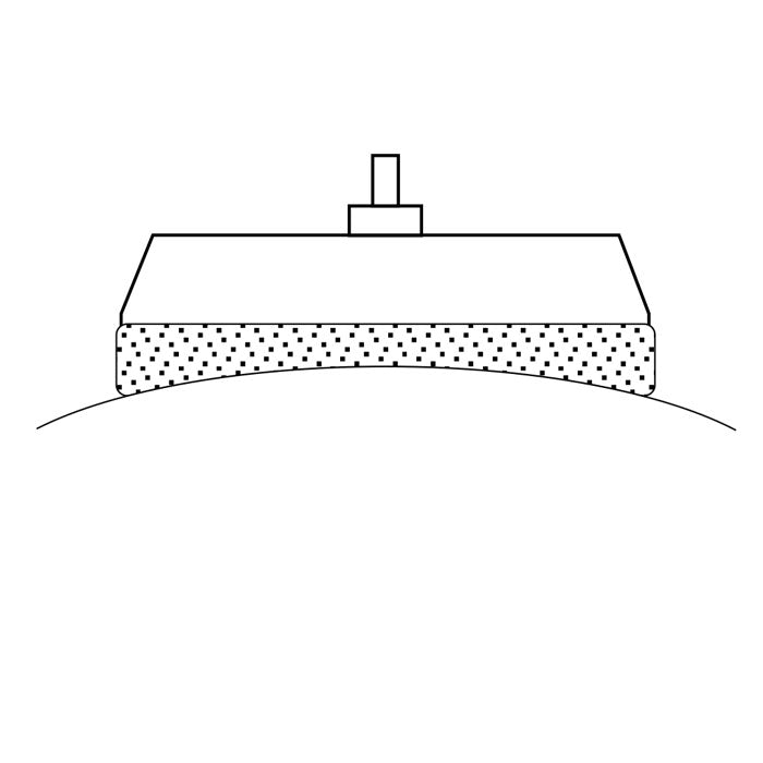 Proxxon Flexible sanding pads, K 1000 | Detail View | proxxon sanding | Pro Tool Haus